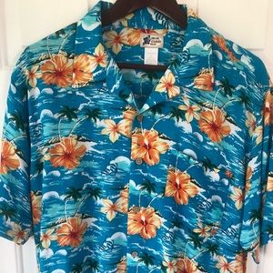 Cherokee Waikiki Wear Hawaiian short sleeved shirt.